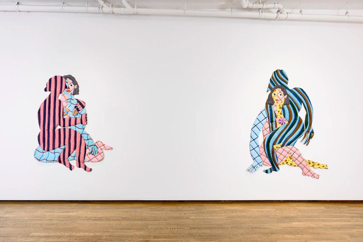 Installation view, Siluetas Simultáneas, Nazarian / Curcio · 2026 (1)