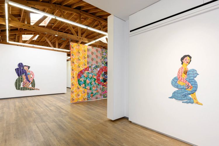 Installation view, Siluetas Simultáneas, Nazarian / Curcio · 2026 (6)