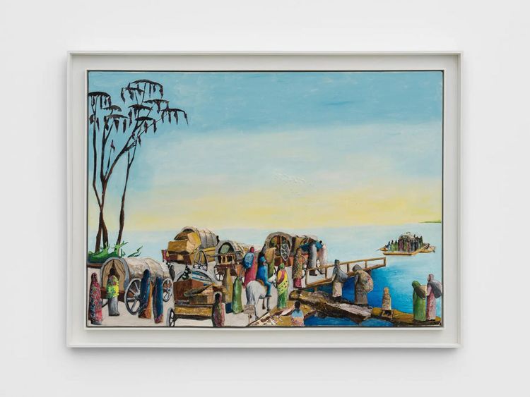 Installation view, Migrants, Michael Rosenfeld Gallery · 2026 (32)