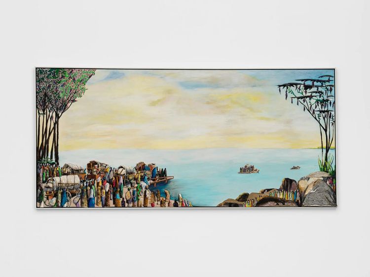 Installation view, Migrants, Michael Rosenfeld Gallery · 2026 (28)