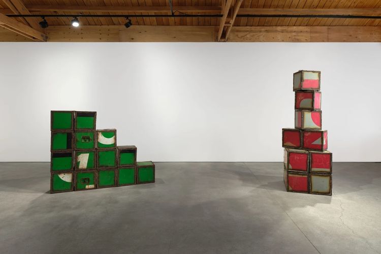 Installation view, Blowing Robots, The Journal Gallery · 2025 (2)