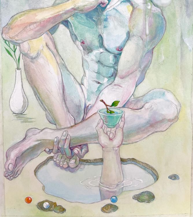 Installation view, Island and Its Visitors, Plato Gallery · 2025 (2)