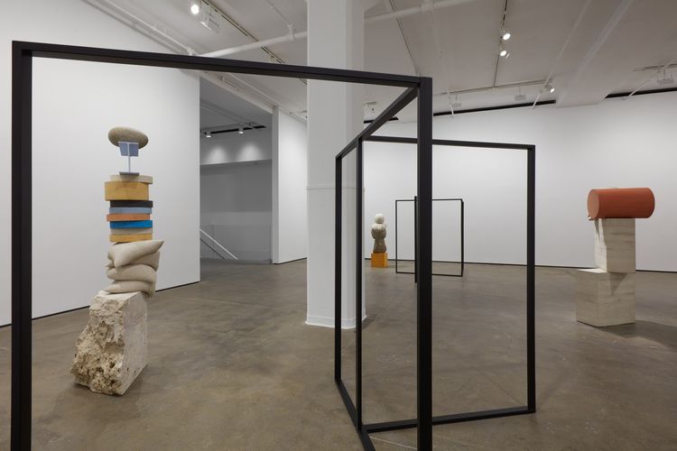 Installation view, The Simple Act of Positioning, Sean Kelly · 2026 (5)
