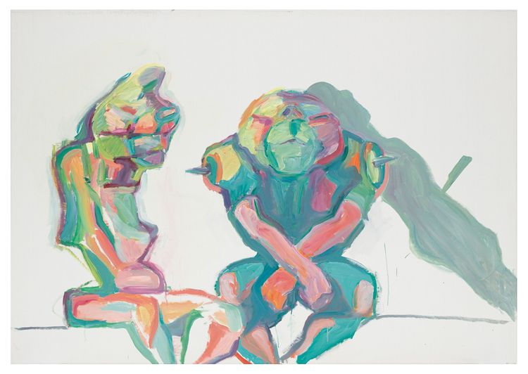 Installation view, Maria Lassnig, Petzel Gallery · 2026 (16)