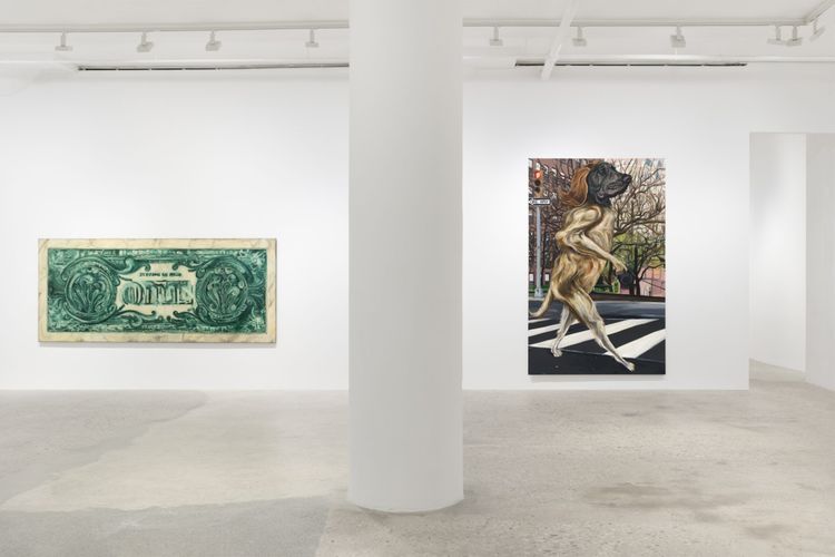Installation view, The center does not fold, Greene Naftali · 2025 (4)