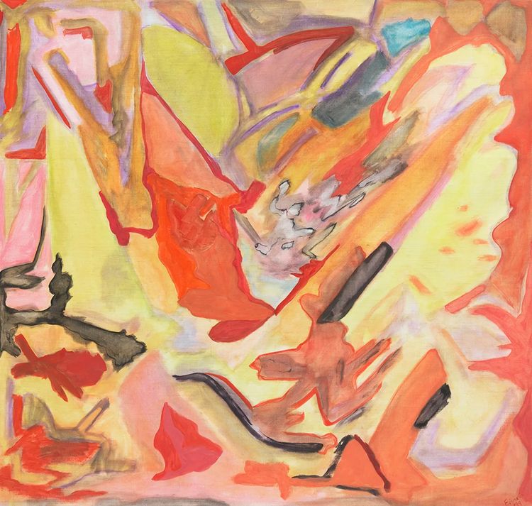Installation view, Color is Supreme, Galerie Lelong