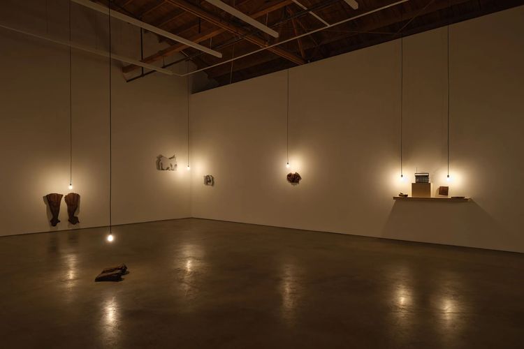 Installation view, The Piled Up Traces, François Ghebaly · 2026 (2)