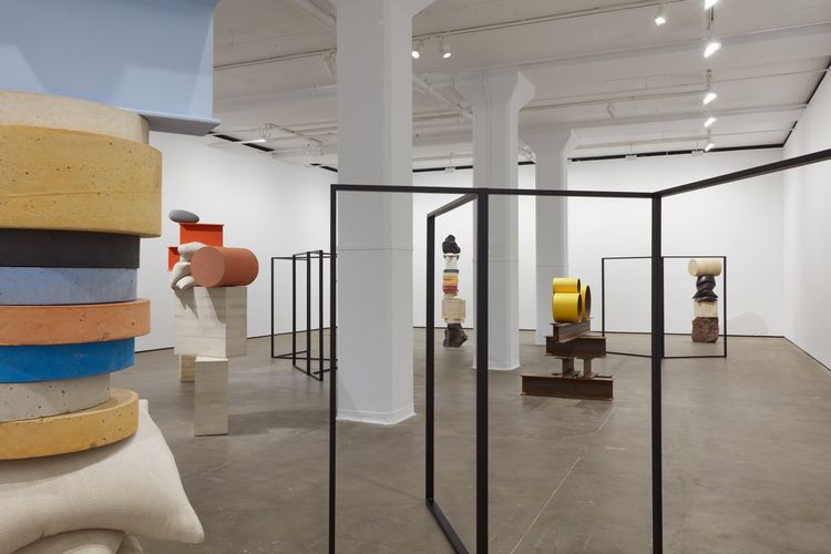 Installation view, The Simple Act of Positioning, Sean Kelly · 2026 (6)
