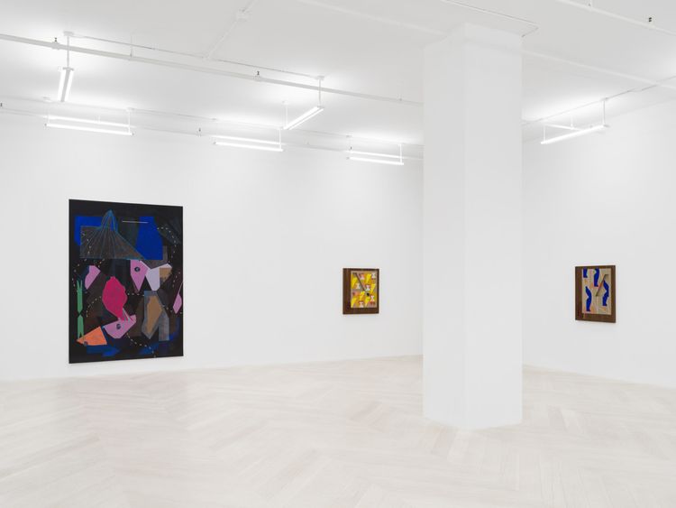 Installation view, A Light Left On In the Hallway, Casey Kaplan · 2026 (2)
