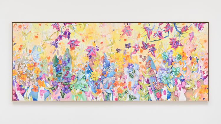Installation view, I Know Her, Anat Ebgi, Los Angeles
