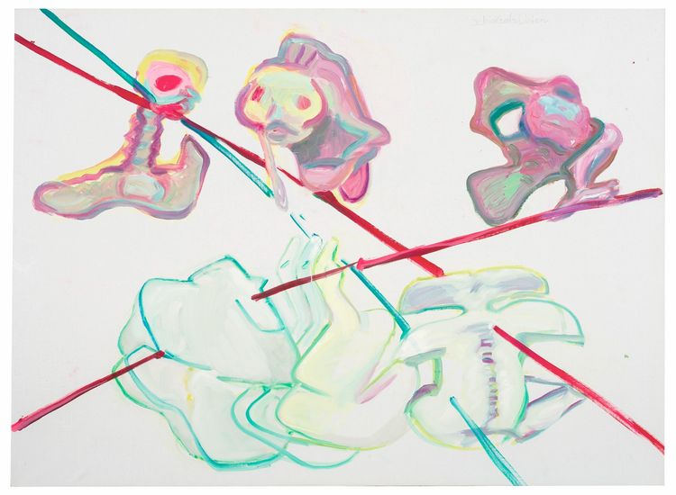 Installation view, Maria Lassnig, Petzel Gallery · 2026 (17)