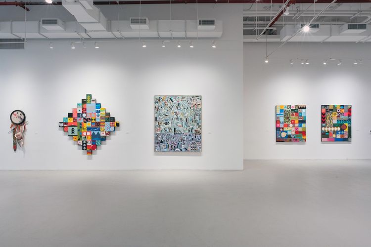 Installation view, Skinnin' the Game, Sundaram Tagore · 2026 (8)