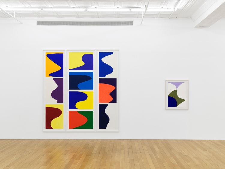Installation view, Works on Paper: A Survey, Peter Blum · 2026 (5)