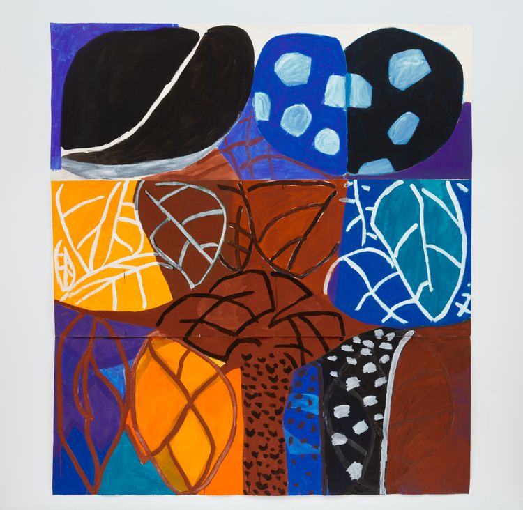 Installation view, Works on Paper: A Survey, Peter Blum