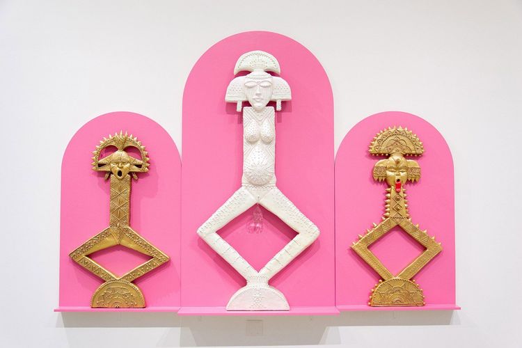 Installation view, Talkin’ Bout a Revolution, Pen and Brush