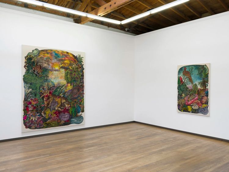 Installation view, Strange Days of a Quiet Sun, Nazarian / Curcio · 2026 (3)