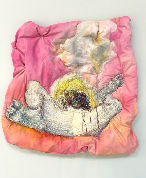 Installation view, The Cage Became a Bird, Claire Oliver · 2026 (2)