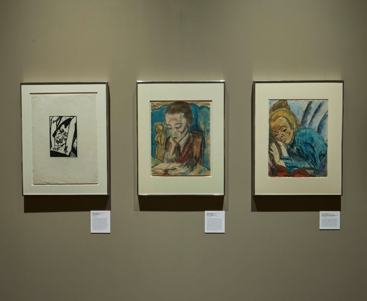 Installation view, Erich Hecke, Neue Gallery · 2025 (2)