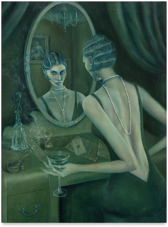 Installation view, Prussian Blue, Harper's Apartment