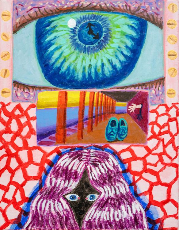 Installation view, Dreams in Action, The Painting Center
