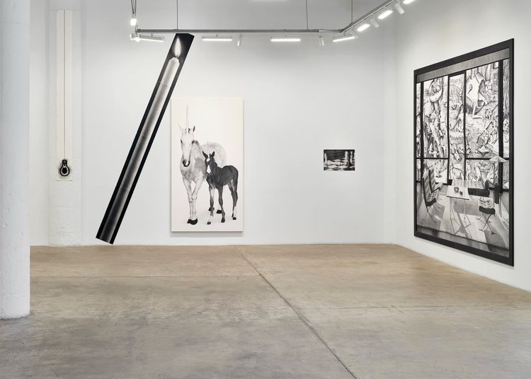 Installation view, Glass half, Vielmetter · 2026 (19)
