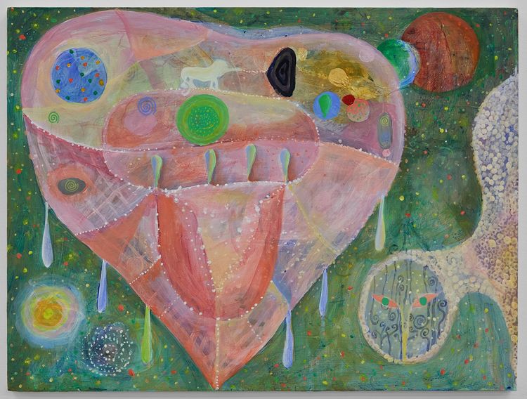 Installation view, Cosmic Zoo, Monya Rowe · 2025 (6)