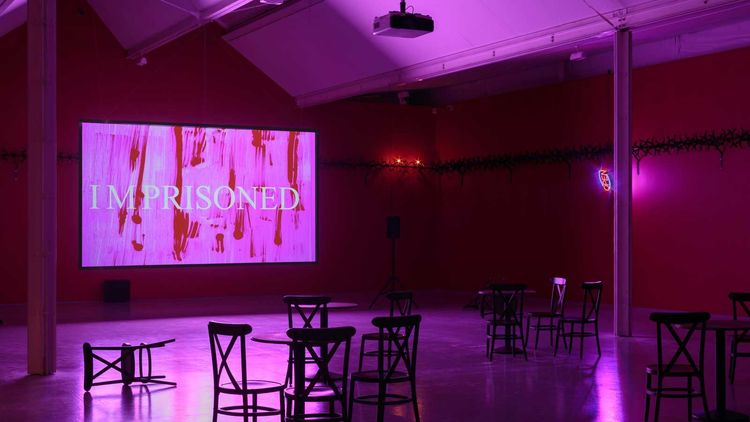 Installation view, The Prince of Homburg, Yerba Buena Center for the Arts · 2026 (3)