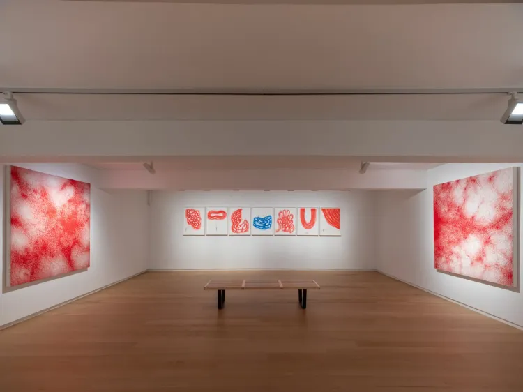 Installation view, Echoes Between, Templon · 2025 (1)