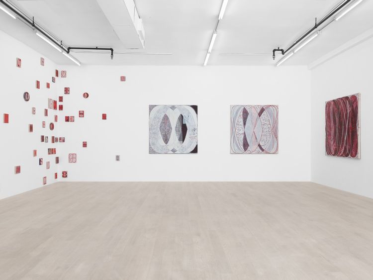 Installation view, Gilgul (The Wheel), Management · 2025 (9)