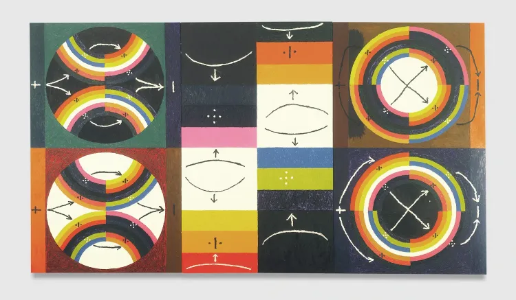 Installation view, Diagrammatic Mysteries, 125 Newbury