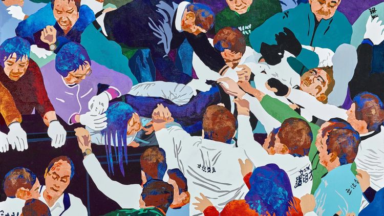 Installation view, Let’s Have a Fight, OK?, Thomas VanDyke