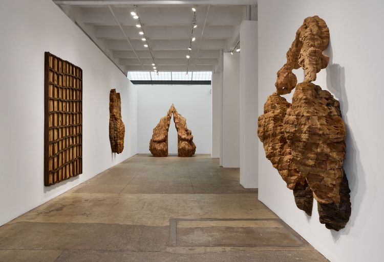 Installation view, Ursula von Rydingsvard, Galerie Lelong · 2026 (6)