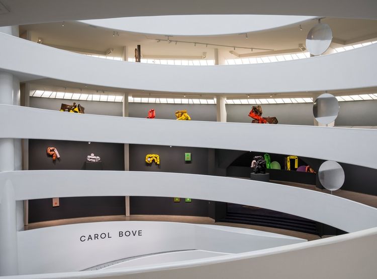 Installation view, Carol Bove, Guggenheim · 2026 (1)
