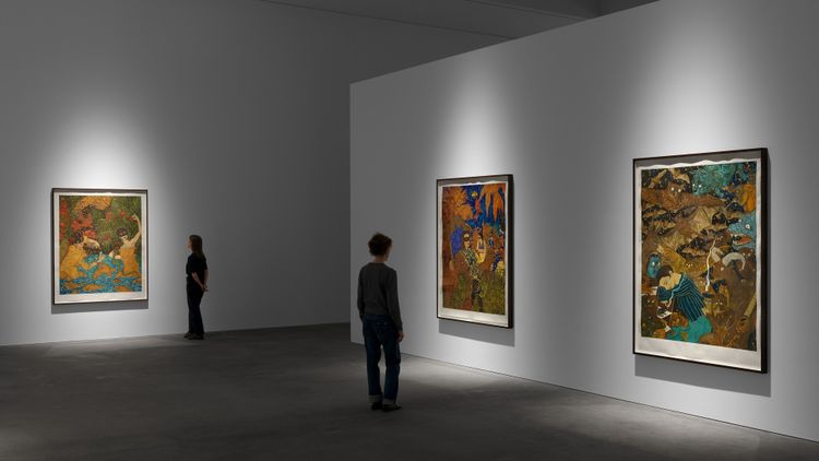 Installation view, Empress of Night, David Zwirner · 2025 (1)