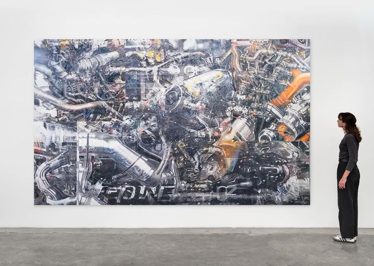 Installation view, Metabolizing Machine, Baert Gallery · 2025 (1)