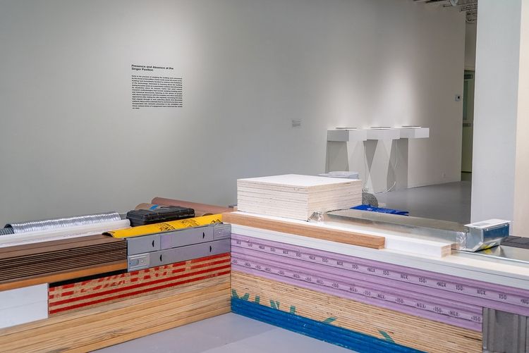Installation view, The Singer Pavilion Project, Hyde Park Art Center · 2026 (17)