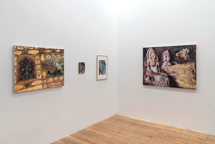 Installation view, Aparna Sarkar, Deanna Evans Projects · 2025 (2)