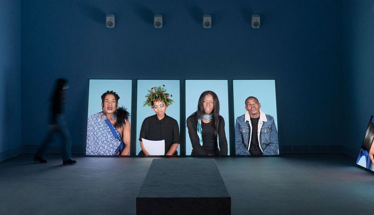 Installation view, Personal Accounts, MoMA PS1