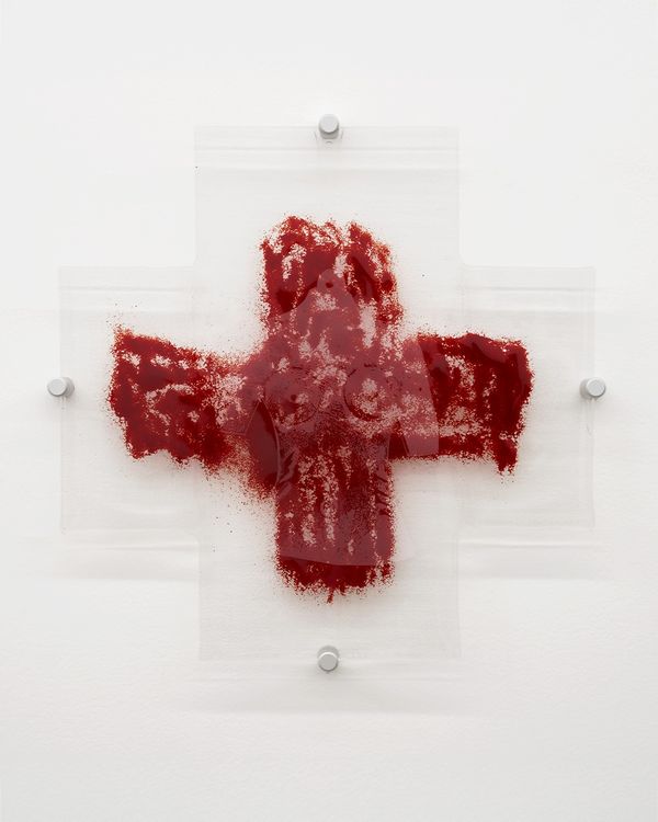 Installation view, I wept at the tomb of my mother's tongue, Blade Study