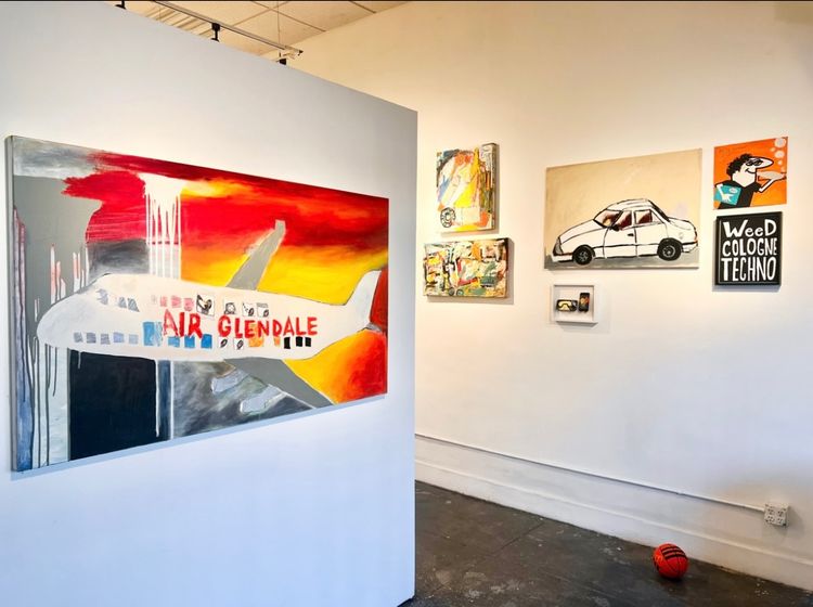 Installation view, Armenian Market, LAST Projects