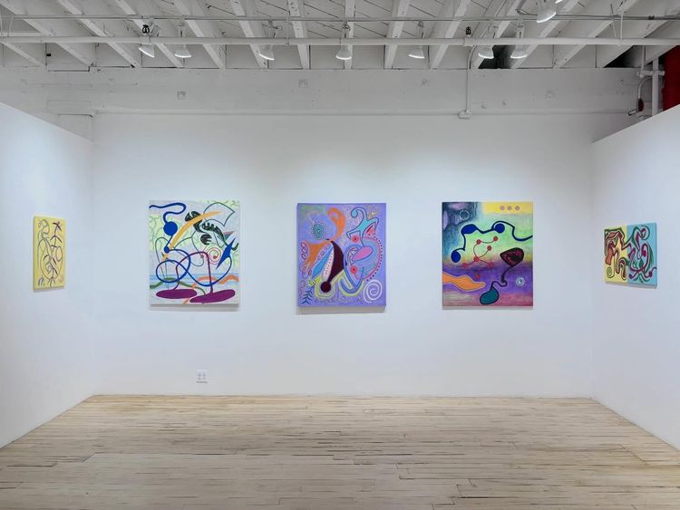 Installation view, Askew, The Painting Center · 2026 (1)