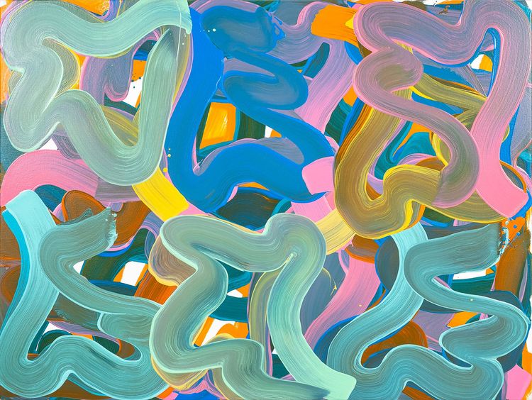 Installation view, MondoChromatic: New West Coast Colorways, Wessling Contemporary · 2026 (1)