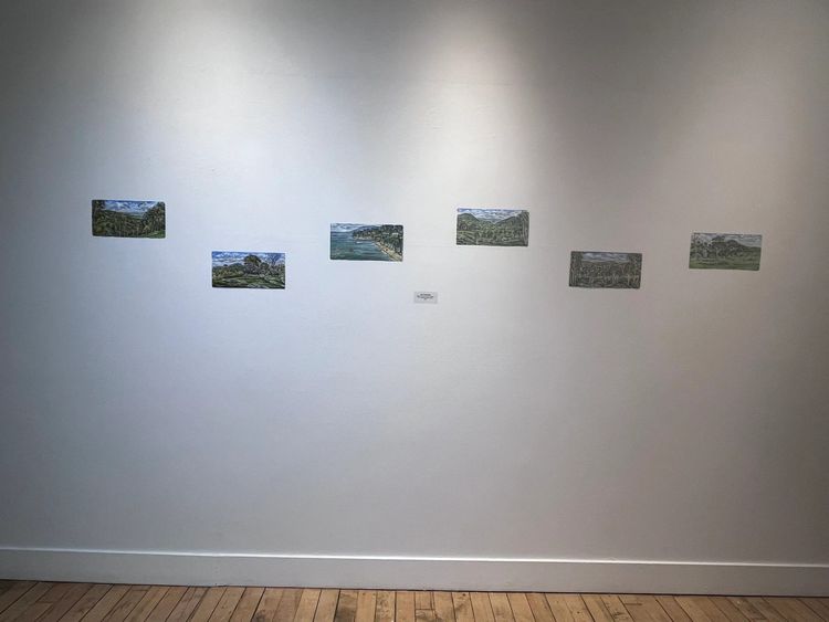 Installation view, Place: Landscape Paintings of Australia & Japan, Noho M55 Gallery · 2026 (4)