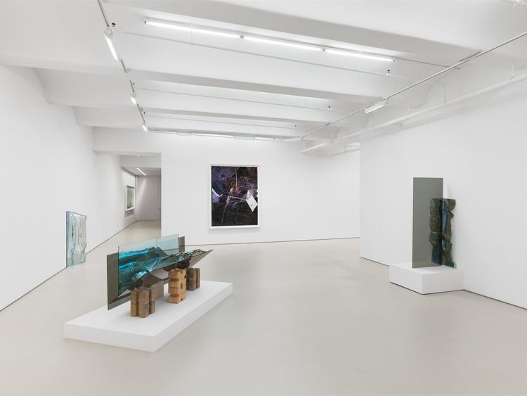 Installation view, mis-/mé- (squeeze), Jack Shainman Gallery, Chelsea · 2025 (4)