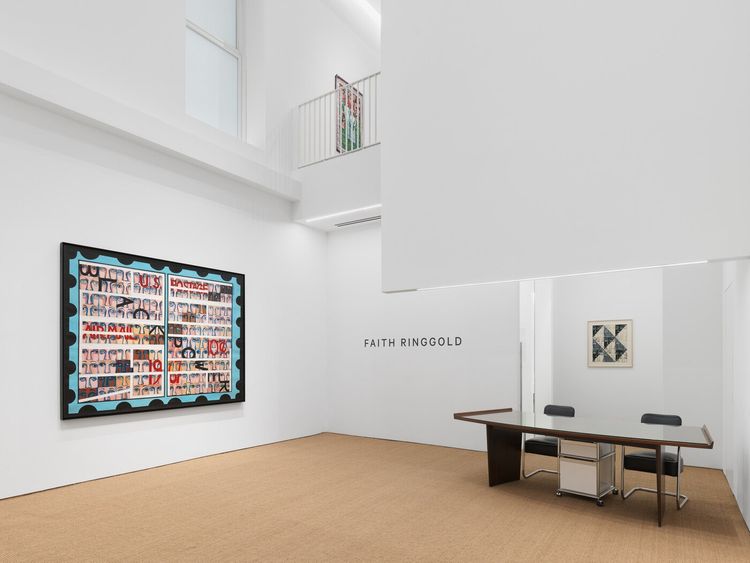 Installation view, Faith Ringgold, Jack Shainman Gallery, Chelsea · 2025 (6)