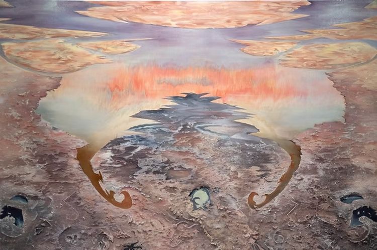 Installation view, Bend of the Southern Cross, Plato Gallery