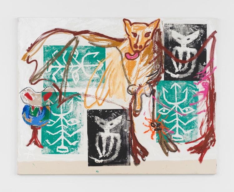 Installation view, Bill Saylor, Magenta Plains