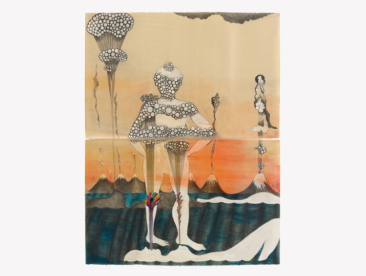 Installation view, The Awake Volcanoes, Institute of Contemporary Art · 2025 (4)