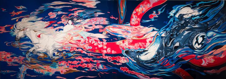 Installation view, Time and Light, Lomex, 89 Walker Street