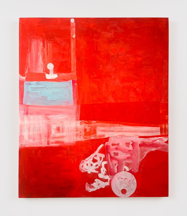 Installation view, Janis Provisor, Magenta Plains